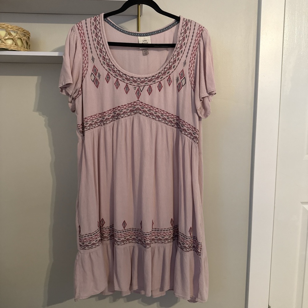 Knox Rose Pink Boho Dress